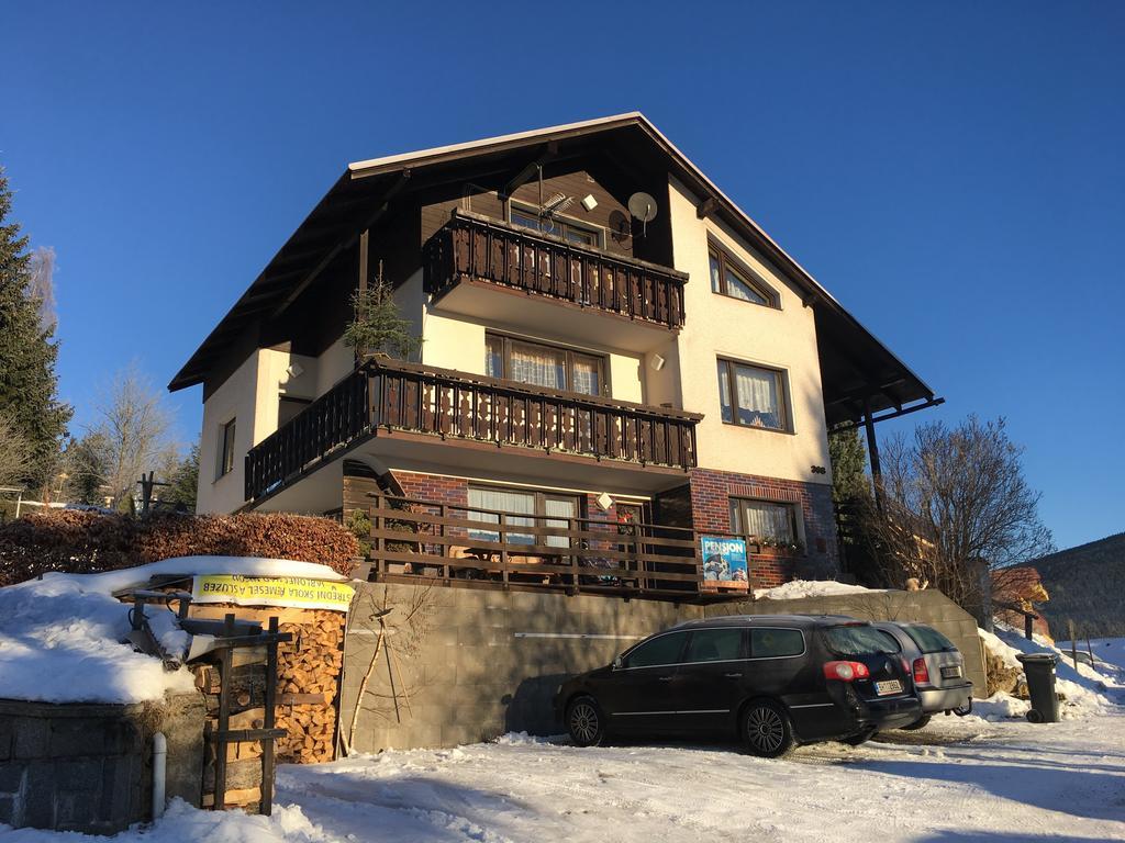 Penzion Janouskovi ハルラホフ エクステリア 写真
